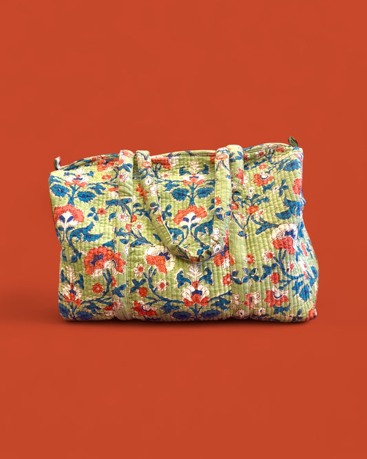 Borsa da viaggio artigianale colorata