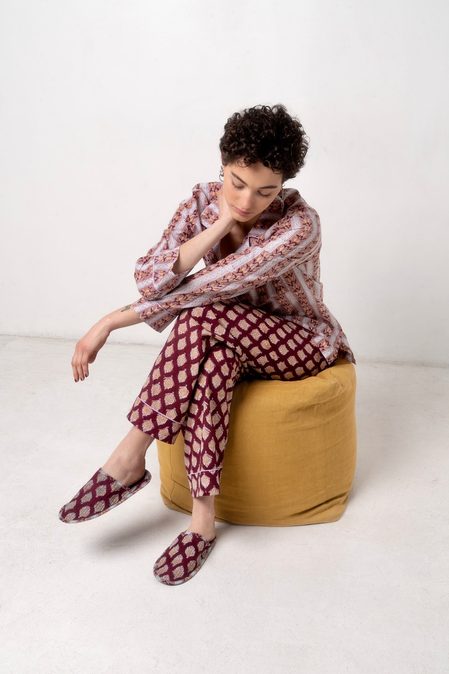 Catherine - pantofole con bustina da viaggio