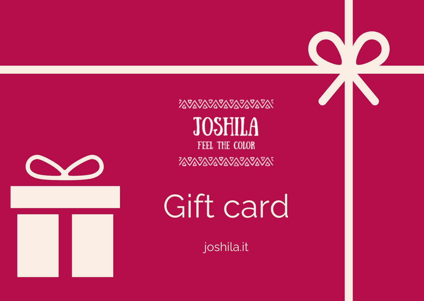 The perfect gift? A tailor-made gift card!