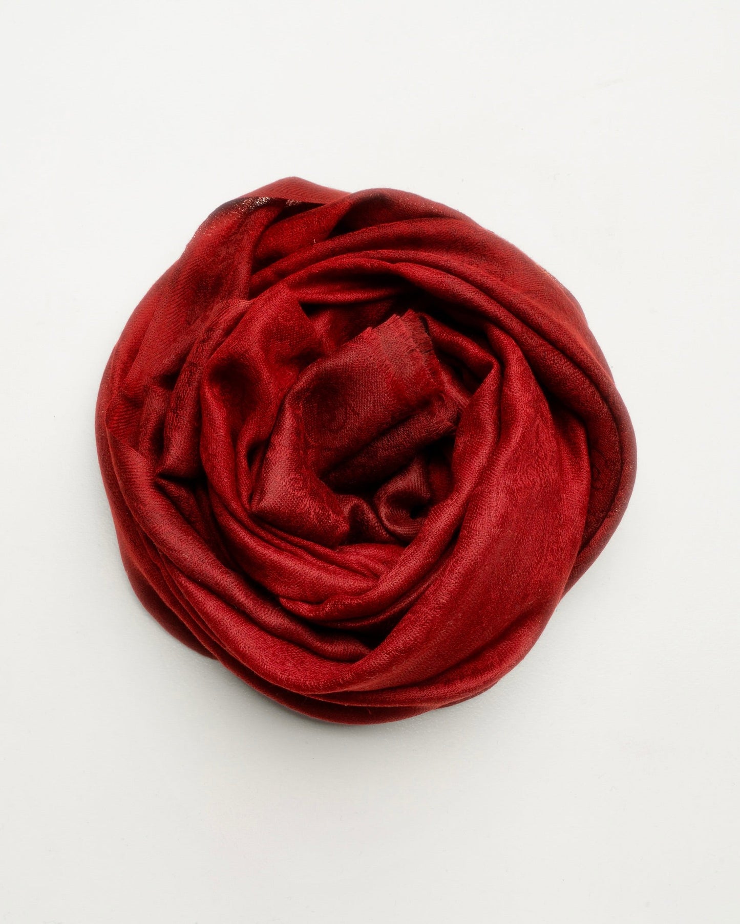 Sciarpa in lana fine leggera, bordeaux